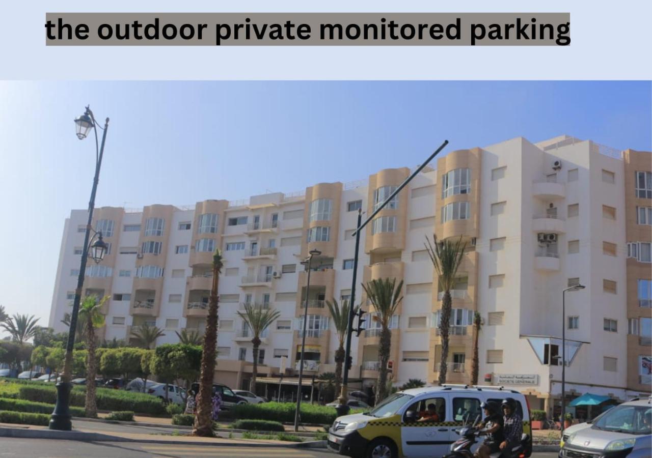 Appartement Julia Au Centre Ville Agadir Dans Residence Borj Dalat מראה חיצוני תמונה